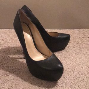 Black Platform Heels